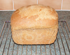 My first palm oil free loaf